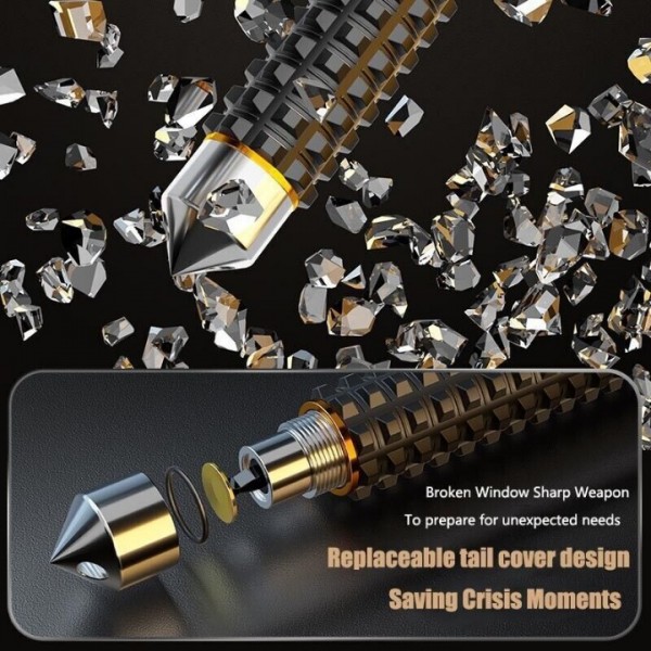 Telescopic Self-Defense Stick Outdoor Safety Gear