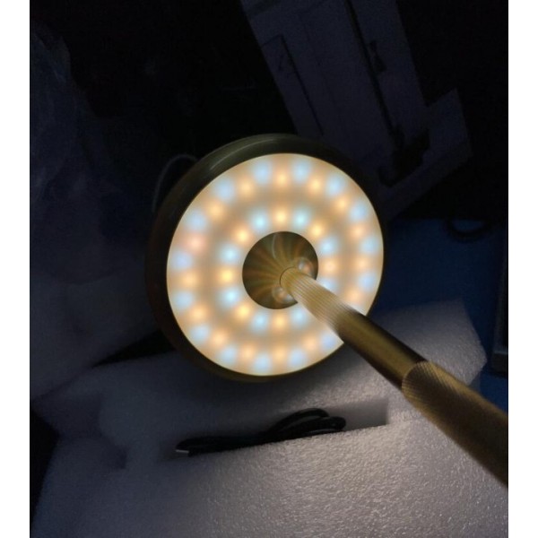 Retro Tap Light Tischlampe Kabellose Dimmbare USB Wiederaufladbar Tischleuchte