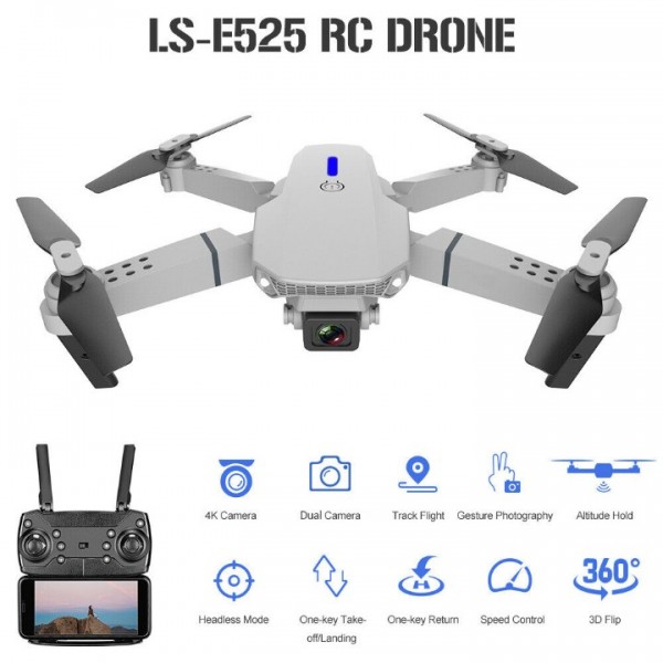 4K HD Drohne mit Dual Kamera RC Quadrocopter Spiel...