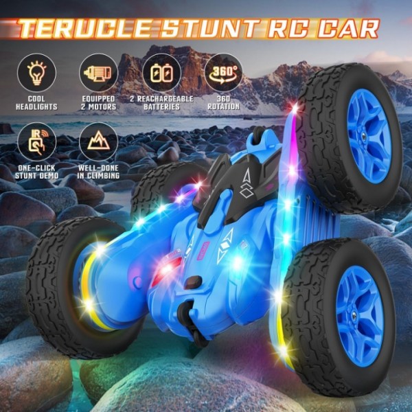 Remote Control Car With 26 LED Lights Automatic Demonstration Function