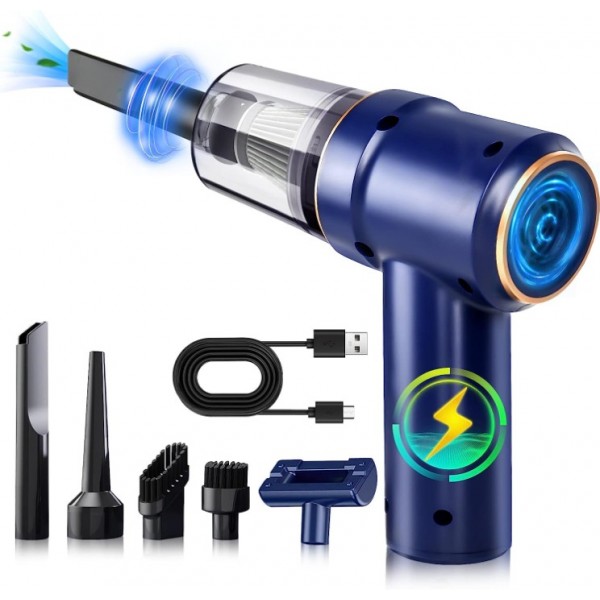 Cordless Electric Air Duster Blower Vacuum Cleaner...