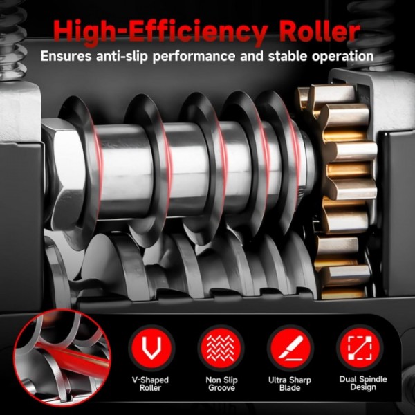 Elektrische und manuelle Kabel Abisoliermaschine mit 6 Kanälen