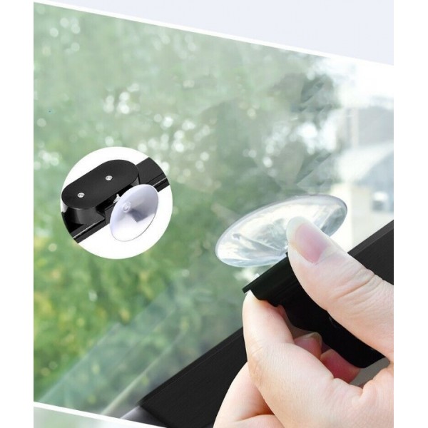 Retractable Car Auto Window Sun Shade Visor Windshield Roller Blind 70*150cm