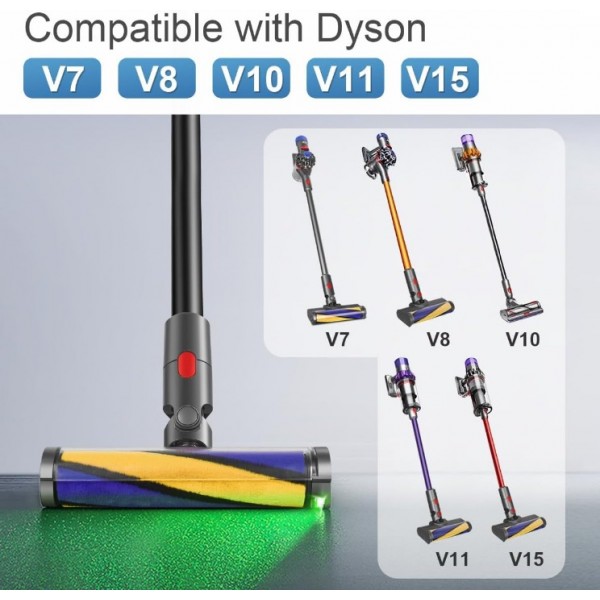 Roller Brush With LED Green Light