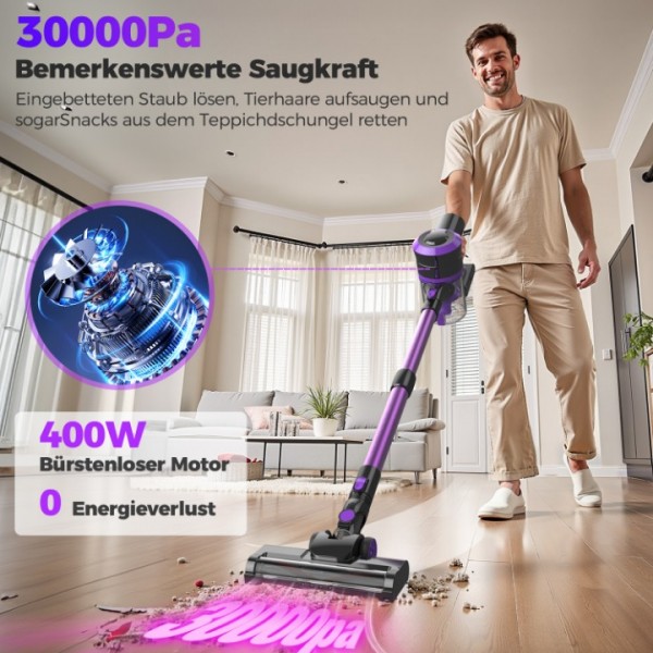 400W Cordless Vacuum Cleaner