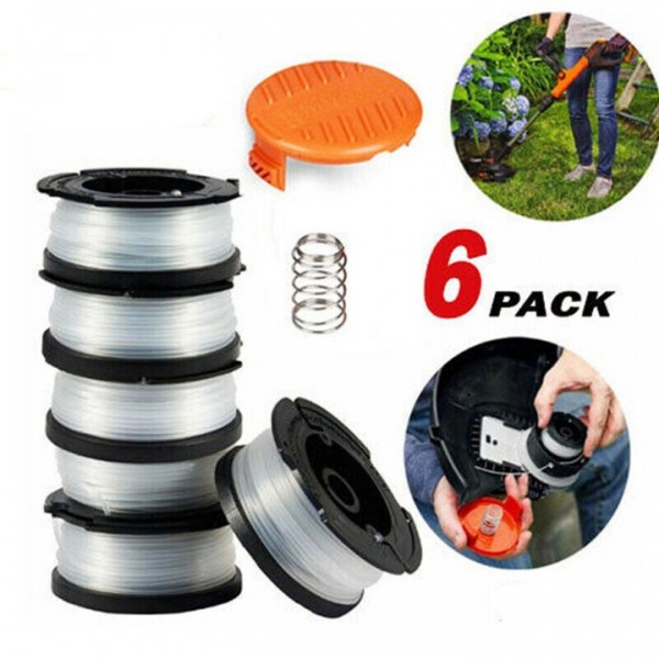 Fits Black & Decker Spool And Line And Cover STC1820PC ST5530 STC1815 STC1820D