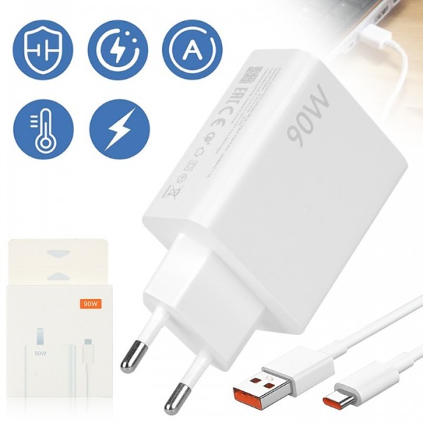 90 W USB C Charger for Xiaomi 15 Ultra 15 Pro USB ...