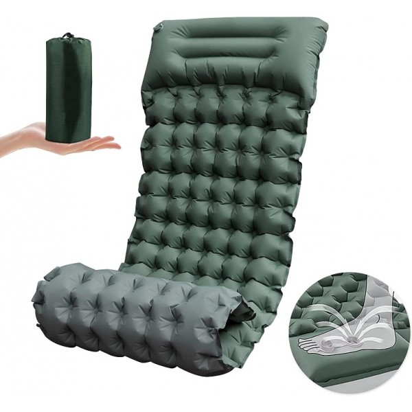 Mukynny Sleeping Mat Camping Sleeping Mat with Foo...