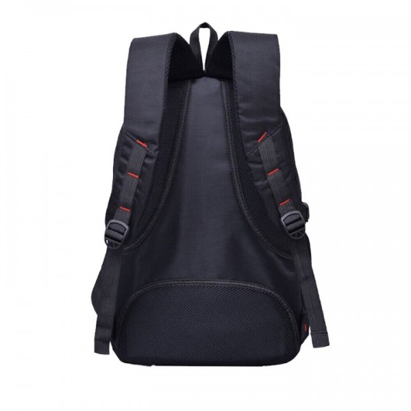 Herren Rucksack Wasserdicht – Sport, Arbeit, Freizeit & Schule – Leichter Wanderrucksack mit Laptopfach – Schwarz