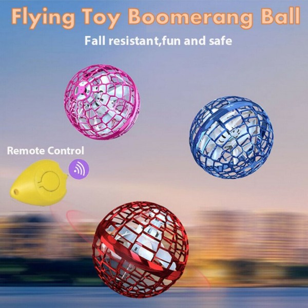 Neon Flying Ball Toy