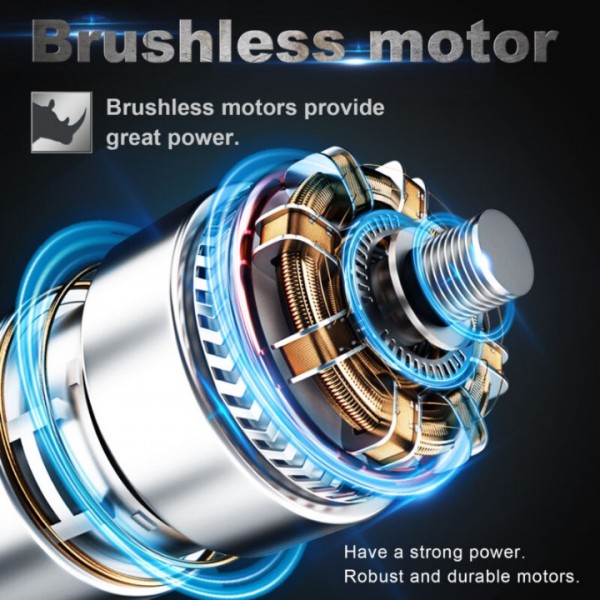 21V Cordless Impact Wrench – 650Nm Powerful Torque Tool