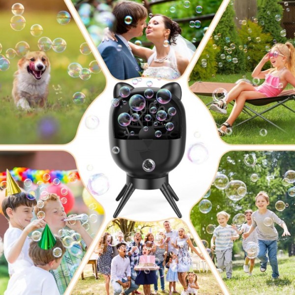 Rechargeable Bubble Machine for Kids
