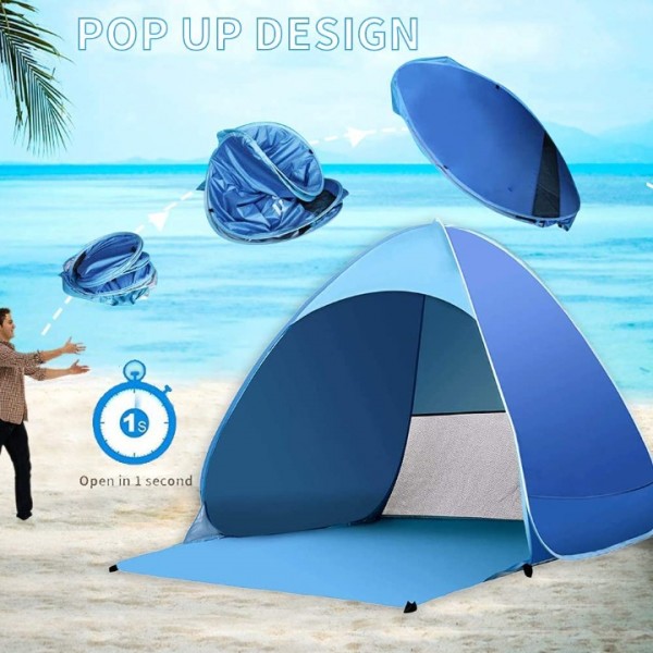Pop Up Beach Tent Camping Garden Shade Sun Shelter...