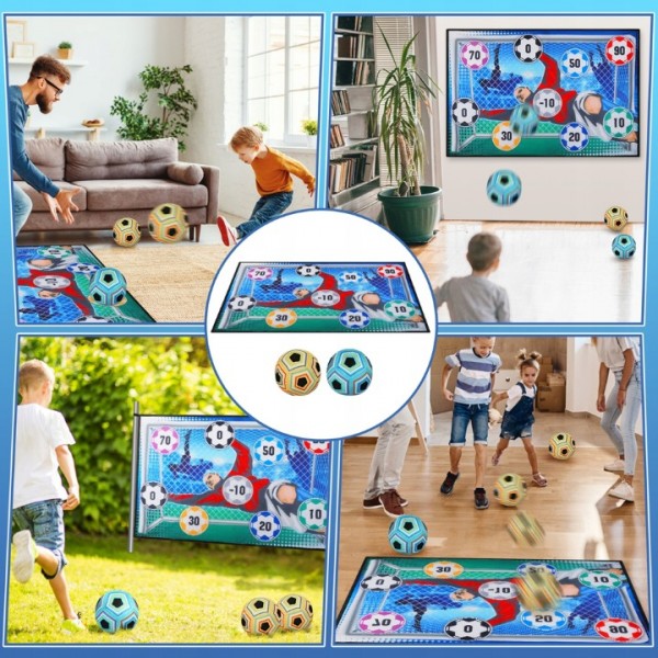 Football Game Set for Kids, Football Gifts for Boys Indoor Outdoor Soccer Games