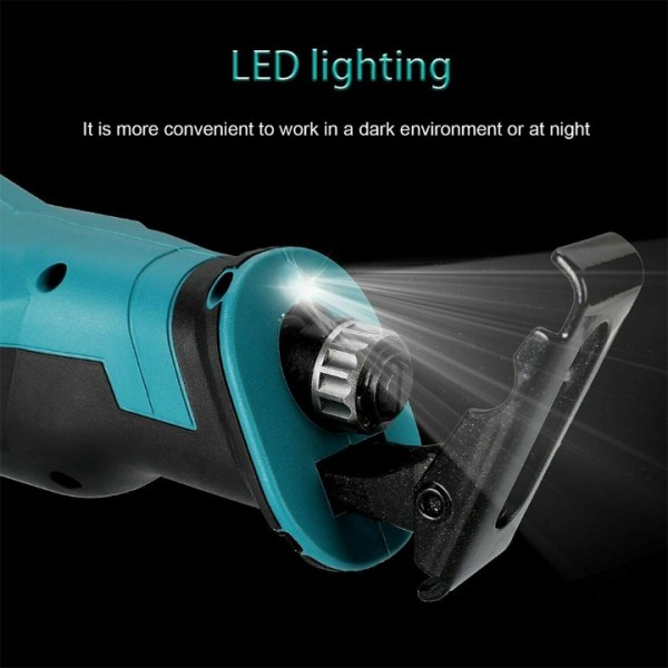 Für Makita18V Akku Säbelsäge Elektrische Reciprosäge Tigersäge Mit 4 Sägeblätter