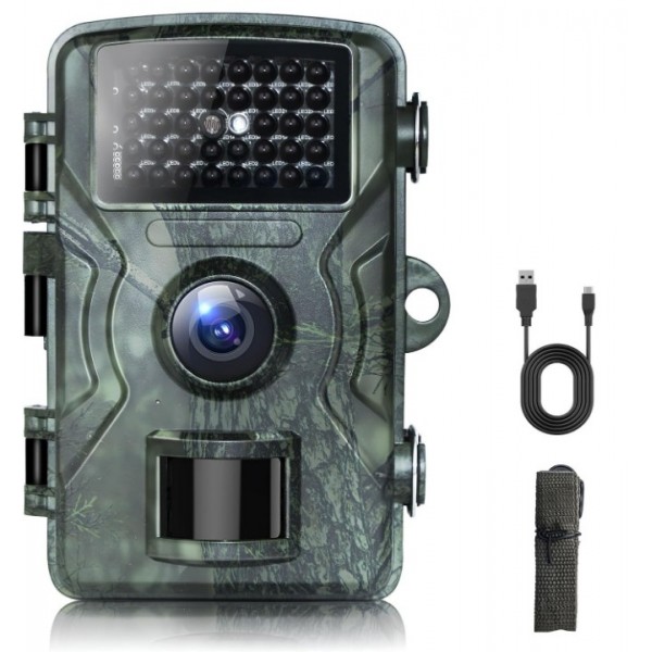 4K 32MP Waterproof No-Glow Night Vision Hunting Tr...