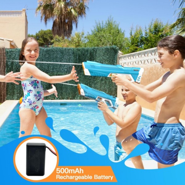 Powerful High Capacity Water Guns Automatic Electric Suction Water Gun 280ML