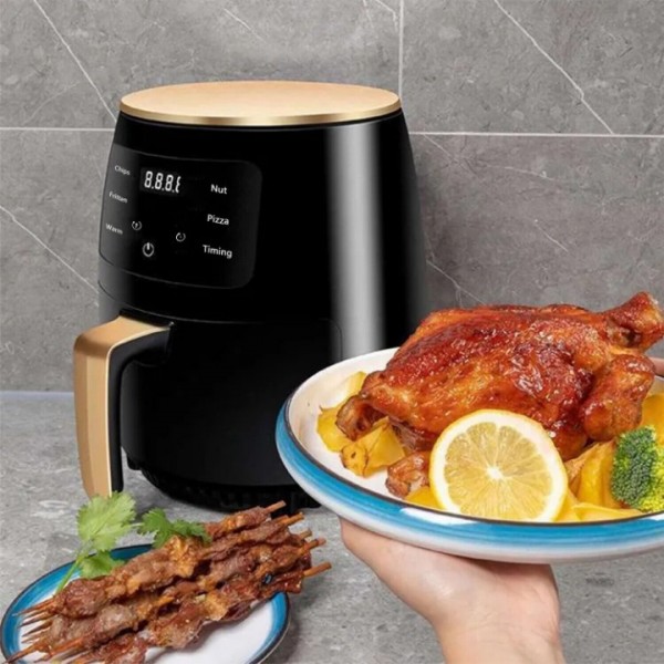 2400W 6L Large Capacity Touch Control Hot Air Fryer