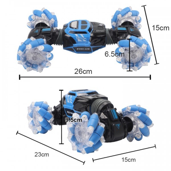 4WD Hand Gesture 360° Sensing RC Transform Stunt Car Off-Road Remote Control