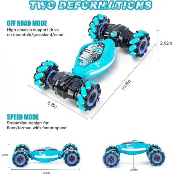 4WD Gesture-Control Stunt RC Car with Remote
