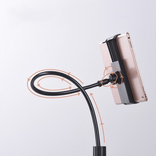 360° Flexible Gooseneck Lazy Bed Clamp Stand Holder Mount For iPad Tablet Arm UK