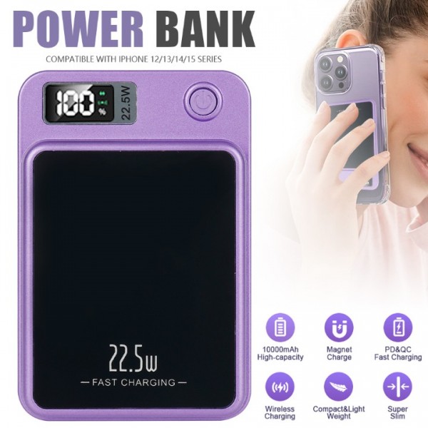 Magsafe Power Portable Bank Charger Magnetic Battery Pack For iPhone Samsung UK