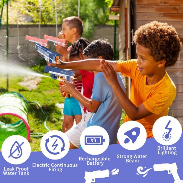 Electric Water Gun Children Adults Summer Pool Beach Toy Automatic Water Pistol