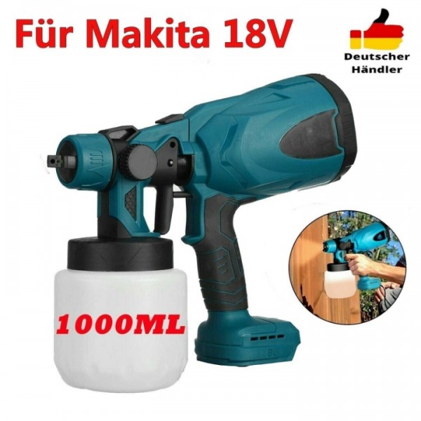 Cordless Paint Sprayer Gun 18V 