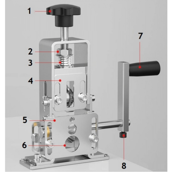Professional 1.5-25mm Cable Stripping Machine