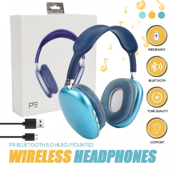  Wireless Bluetooth Headphones with Noise Cancelling Over-Ear Earphones 5.0 UK
