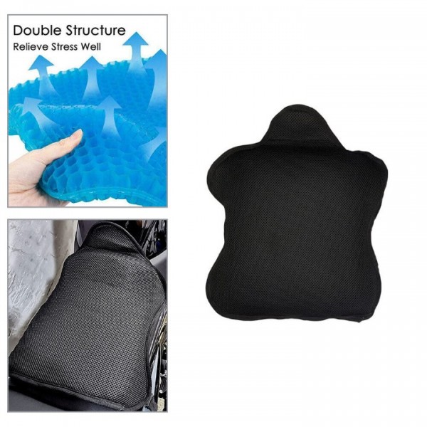 3D Gel Motorrad Sitzkissen Kissenauflage Sitzeinla...