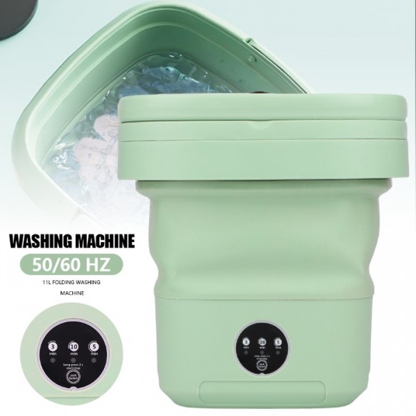 Faltbare Mini-Waschmaschine Reise Camping Waschmaschine Kleine Waschautomat 11L