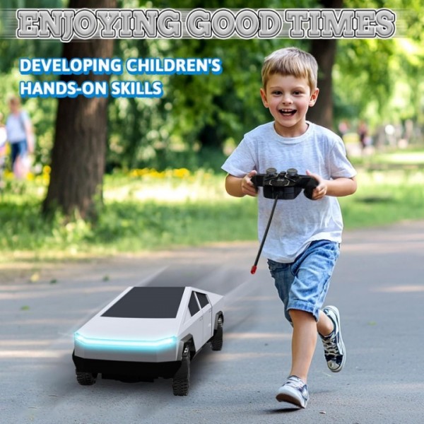 2.4GHz All-Terrain RC Truck Toy with Dual Batteries