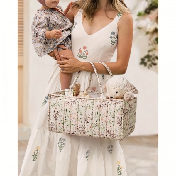 Baby Diaper Caddy Organizer for Nursery and Travel