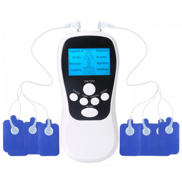 TENS EMS Reizstromgerät Elektro Stimulationsgerät Massage Gerät Muskelstimulator