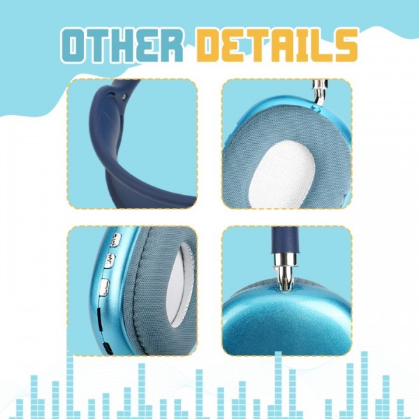  Wireless Bluetooth Headphones with Noise Cancelling Over-Ear Earphones 5.0 UK