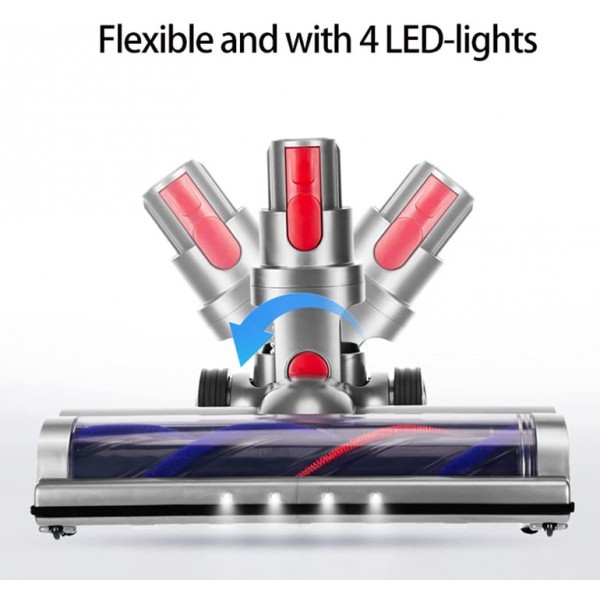 Turbobürste Staubsauger Düse Turbodüse für Dyson V7 V8 V10 V11 V15 Bodendüse DHL