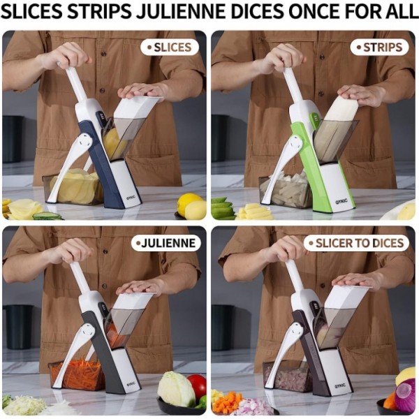 Stainless Steel Multi-Function Vegetable Cutter Slicer