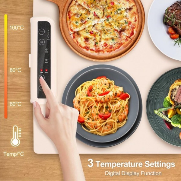 Foldable Electric Food Warmer Mat