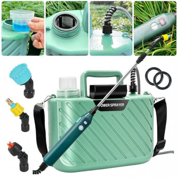 5L Garden Auto-Pump Sprayer Portable Pressure Spray Bottle Water Weed Chemical