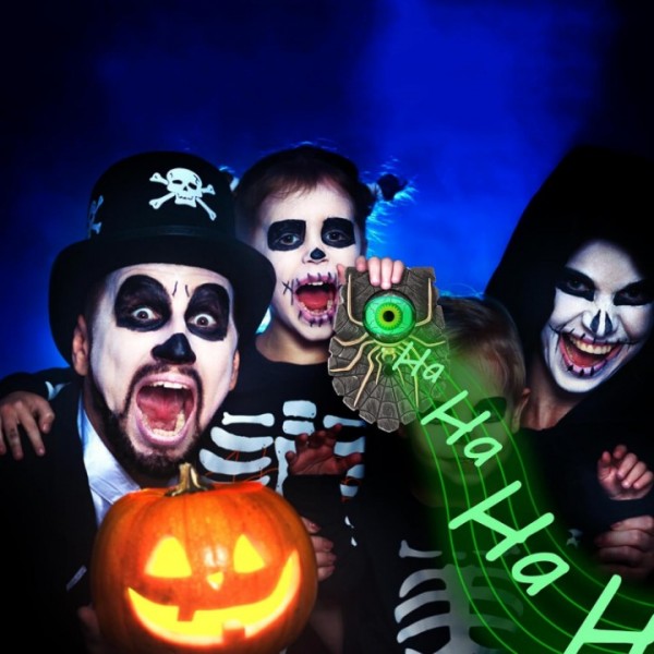 Halloween Zombie Eye Doorbell Decoration for Spooky Home Parties