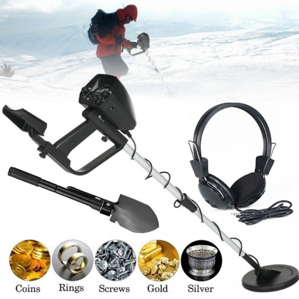 Adjustable Waterproof Metal Detector for Treasure Hunting