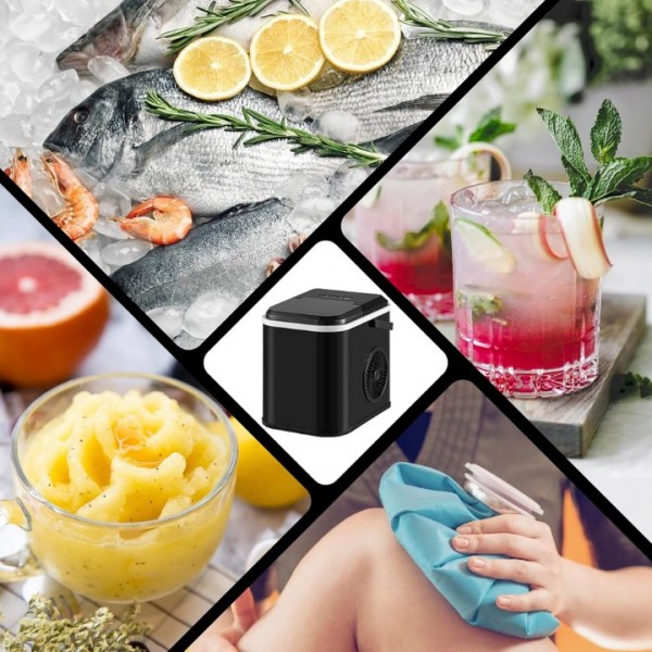 105W Ice Cube Maker With Infrared Sensor