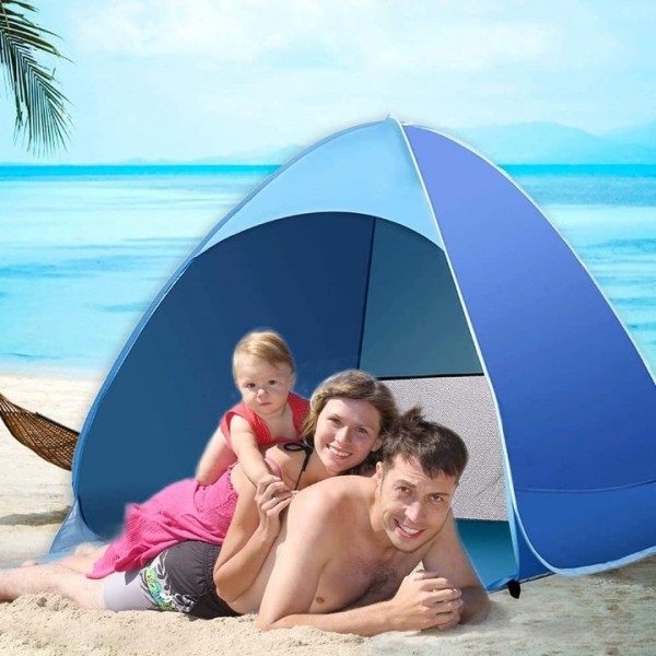 Pop Up Beach Tent Camping Garden Shade Sun Shelter Protection Infant Baby 50+UV