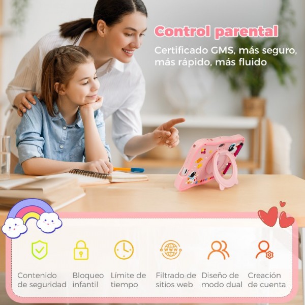 Tablet With Wi-Fi Eye Protection Screen Parental Control Mode