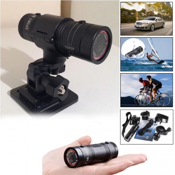 HD Wireless Helmet HandleBar Camera