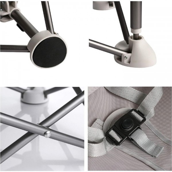 Baby Highchair Foldable Infant Feeding Toddler Table Chair Portable Seat Travel