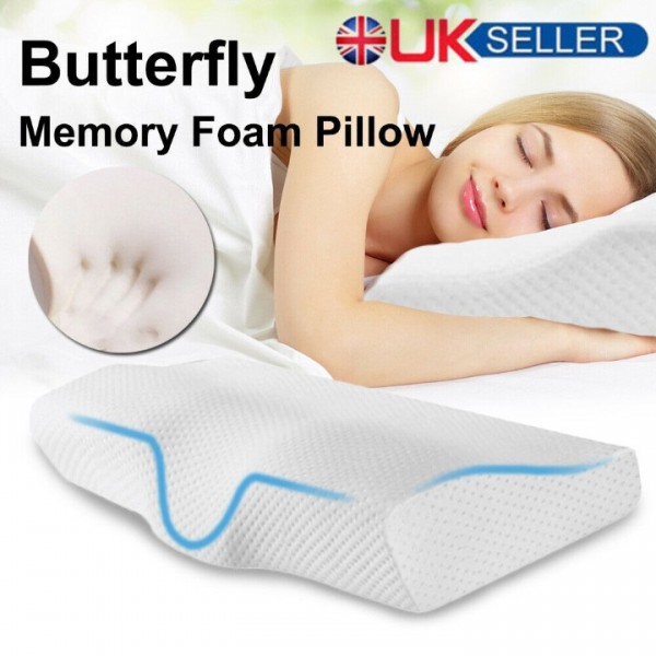Comfortable Memory Foam Pillow Cervical Health Pillow fr Neck Support Anti Snore