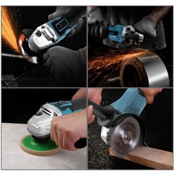1000W Für Makita Winkelschleifer 125mm Flex 18V Trennschleifer Schleifmaschine