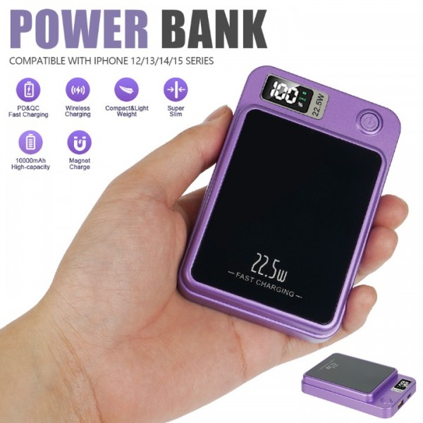Magsafe Power Portable Bank Charger Magnetic Battery Pack For iPhone Samsung UK